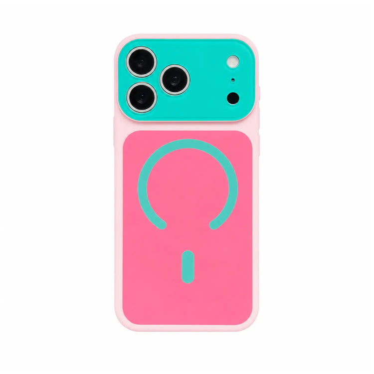 🌞🌈SUMMER HOT SALE £8.99!!💥50K+ SOLD!📱Trendy iPhone Case Hot Sale | Dopamine Color Block MagSafe Case – Ultra-Slim Matte Hard PC Cover for iPhone 17 Pro Max UK🇬🇧