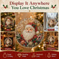 🎅Christmas Pre Sale ￡14.99!!🎄Christmas Pearl Diamond Art Hanging Ornament Kit | Resistant Non-Fading Pearl Beads DIY Handmade Holiday Hanging Decor 🎅💎