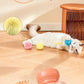 🥳2026 HOT SALE🥳💞50K+ SOLD!⏳✨Electric Cat Wand Toy for Indoor Cats, 2026 New Interactive Automatic Retractable Cat Teaser with Plush Ball, Fuzzy Ball Launchers Enrichment Toy for Kittens Adult Multi Pet Households
