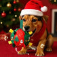 🎄 50% OFF | Christmas Interactive Dog Ball – Bell & Rechargeable Bouncing Toy🎄🐶🐱