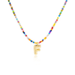 🔥LAST DAY 49% OFF🌈 Letter Beaded Necklace for Women🔤A-Z