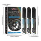 🚘50% OFF NOW! Car Wheel Scratch Repair Pen‑Black DIY Rim Touch‑Up Paint Pen, Waterproof Scratch Remover for Alloy Wheel Curb Rash & Surface Marks
