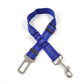 🐶🚗 Reflective Elastic Pet Seat Belt – Adjustable Car Restraint with Shock-Absorbing Buffer
