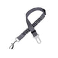🐶🚗 Reflective Elastic Pet Seat Belt – Adjustable Car Restraint with Shock-Absorbing Buffer
