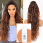 💜2025 NEW IN 💜Curly Wavy Frizzy Hair Extension with Ponytail