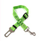 🐶🚗 Reflective Elastic Pet Seat Belt – Adjustable Car Restraint with Shock-Absorbing Buffer