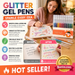 🔥LAST DAY SALE ONLY ￡6.99!!✨50K+ SOLD!🎁Glitter Gel Pen Set