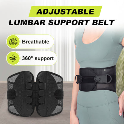 🥳2026 HOT SALE🥳Adjustable Lumbar Support Belt Lower Back Brace