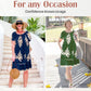🌸Spring Specials  49%OFF🌸Geometric Pattern Multi Print Square Neck Dress