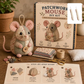 🥳2026 HOT SALE🥳💞33K+ SOLD! ！Patchwork Mouse DIY Sewing Kit – 3D Fabric Craft for Beginners, Stress Relief, Creative Gift