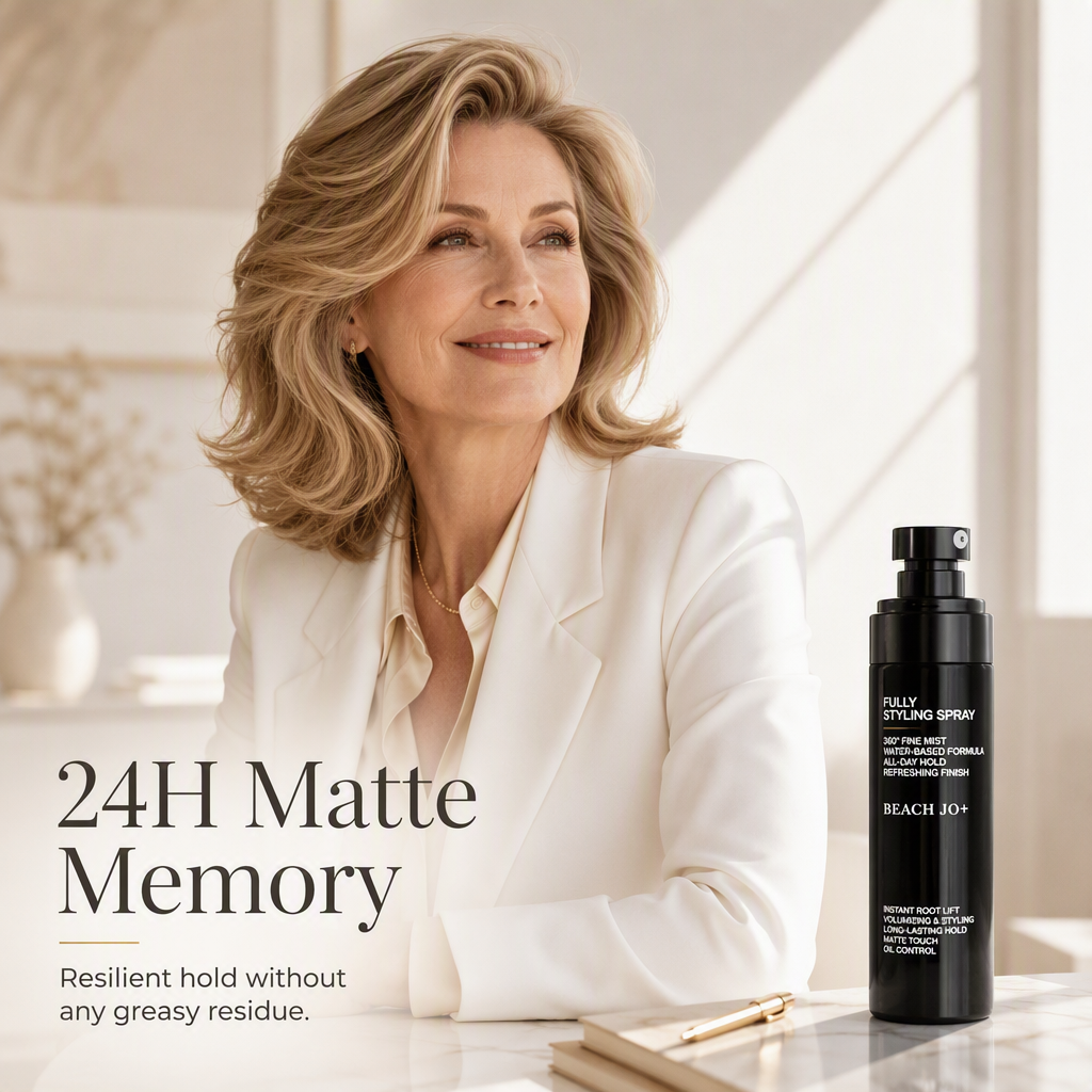 🎉Limited Time 💥Buy 3 get 2 free💇🏻‍♀️Recommended by Hairstylists! 🔥Shape in 3 Seconds! Easily Create Fluffy & Elegant Hairstyles! 👩 Peach-scented volumizing & setting spray