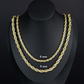 ⚡ Flash Sale Live Now 🎁 Mehrlagige Gold-Twist-Seil-Halskette
