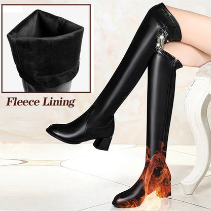 47%OFF✨autumn winter series✨warm leather boots for women✨look slim