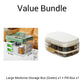 📢📢50%  OFF !!!⏰Multi-Layer Transparent Medicine Storage Box