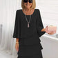 💃Women's Tiered Ruffle Dress with Flared Sleeves