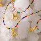 🔥LAST DAY 49% OFF🌈 Letter Beaded Necklace for Women🔤A-Z