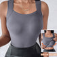 🏆 Last Day Special Price £9.99&Free Shipping ! 💐 Women’s U-Neck Tank Tops with Built-In Bra