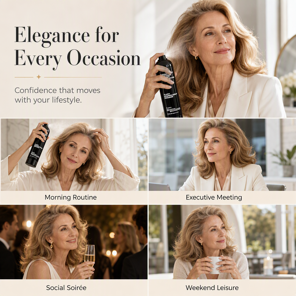 🎉Limited Time 💥Buy 3 get 2 free💇🏻‍♀️Recommended by Hairstylists! 🔥Shape in 3 Seconds! Easily Create Fluffy & Elegant Hairstyles! 👩 Peach-scented volumizing & setting spray
