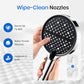 ⏰ LIMITED TIME OFFER: Only £14.99! 🚿Adjustable High-Pressure Rain Shower💧Saves 68% water, high pressure without wastage