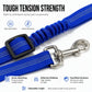 🐶🚗 Reflective Elastic Pet Seat Belt – Adjustable Car Restraint with Shock-Absorbing Buffer