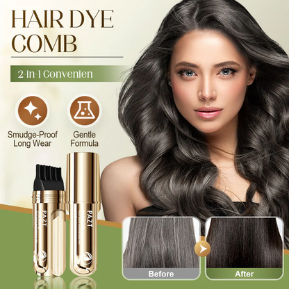 ✨Buy 1 Get 1 Free✨2-in-1 Convenient Hair Dye Comb For Gray Hair（🔥Limited 50% OFF）