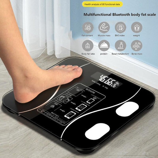 🥳2026 HOT SALE🥳💞50K+ SOLD!👵❤️Smart Body Fat Scale – Know your numbers, track your health! Measures weight & body fat easily. Large display, auto-on. Your wellness companion. 🩺📊