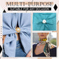 🎉Limited Sale🎉✨ French Elegant Coat Scarf Buckle – Elegance at your fingertips!