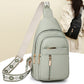 Women's Vintage Leather Chest Bag