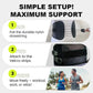 🥳2026 HOT SALE🥳Adjustable Lumbar Support Belt Lower Back Brace
