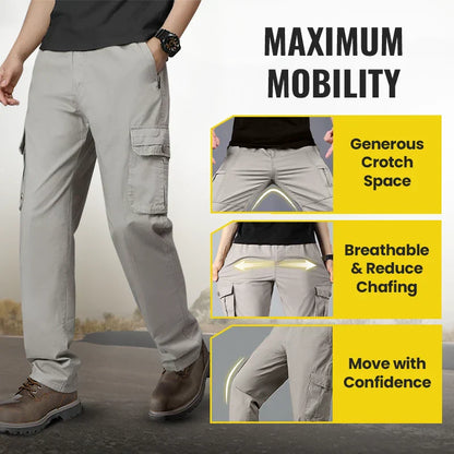 💖LAST DAY SALE 50% OFF👖Multi-Pocket Durable Ultra Comfort Loose Fit Pants