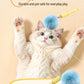 🥳2026 HOT SALE🥳💞50K+ SOLD!⏳✨Electric Cat Wand Toy for Indoor Cats, 2026 New Interactive Automatic Retractable Cat Teaser with Plush Ball, Fuzzy Ball Launchers Enrichment Toy for Kittens Adult Multi Pet Households