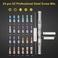 🔥2025 HOT SALE🔥24-in-1 Multi-Purpose Ratchet Screwdriver Set