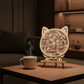 🎁Christmas Sale 50% OFF🎅 135-Piece Morandi-Colored Cat Shaped Wooden Jigsaw Puzzle