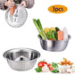 🎁Germany Multifunctional stainless steel basin💥