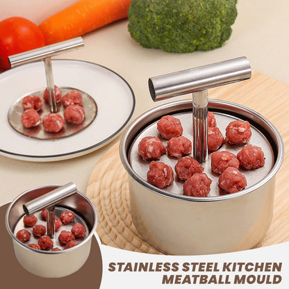 🎅New Year's Hot Sale🎁Kitchen Stainless Steel Meatball Mould