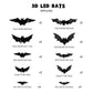 🎁LAST DAY🎃 Halloween Sale💥 Up To 50% Off🦇Halloween 3D Bat LED Wall Light Decor