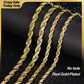 ⚡ Flash Sale Live Now 🎁 Mehrlagige Gold-Twist-Seil-Halskette