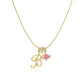 💖Last Day Huge Discount✨3-Layering Initial A-Z Letter Pendant Necklaces🎀