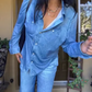 🌟 BRAND NEW STYLE DROP! 🌙 Denim Dreams Pajama Set – Cozy Fit, Soft Denim‑Look Loungewear for All Night Comfort 🌟