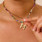 🔥LAST DAY 49% OFF🌈 Letter Beaded Necklace for Women🔤A-Z