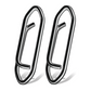 💥 High Strength Fishing Snap Saltwater Stainless Connector Snaps Swivels Tackle Steel Power Fishing Clip Lure Quick Change Black Nickel