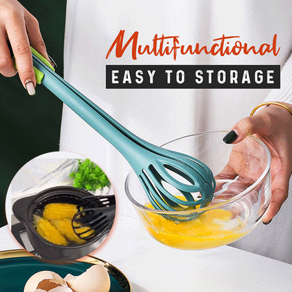 🔥HOT SALE 50%OFF🔥2 in 1 Food Clip & Egg Whisk