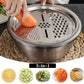 🎁Germany Multifunctional stainless steel basin💥