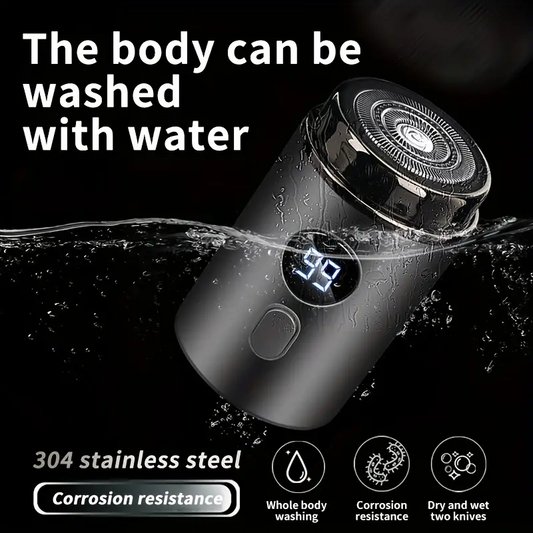🔥Men’s Powerful Mini Electric Shaver with Digital Display