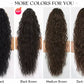 💜2025 NEW IN 💜Curly Wavy Frizzy Hair Extension with Ponytail