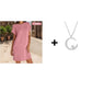 💜 LAST DAY PROMOTION - 50%OFF 💜 Women's Relaxed Pocket Dress