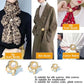 🎉Limited Sale🎉✨ French Elegant Coat Scarf Buckle – Elegance at your fingertips!