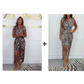🌸Summer Specials🌸 Woman’s Sexy Deep V-Neck Leopard Dress