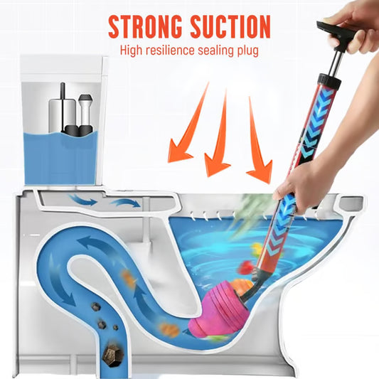 🔥HOT SALE🔥Household High-Pressure Toilet Unblocker