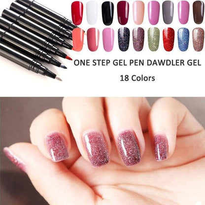 🔥Hot Sale🎨One Step Nail Gel Pen💅